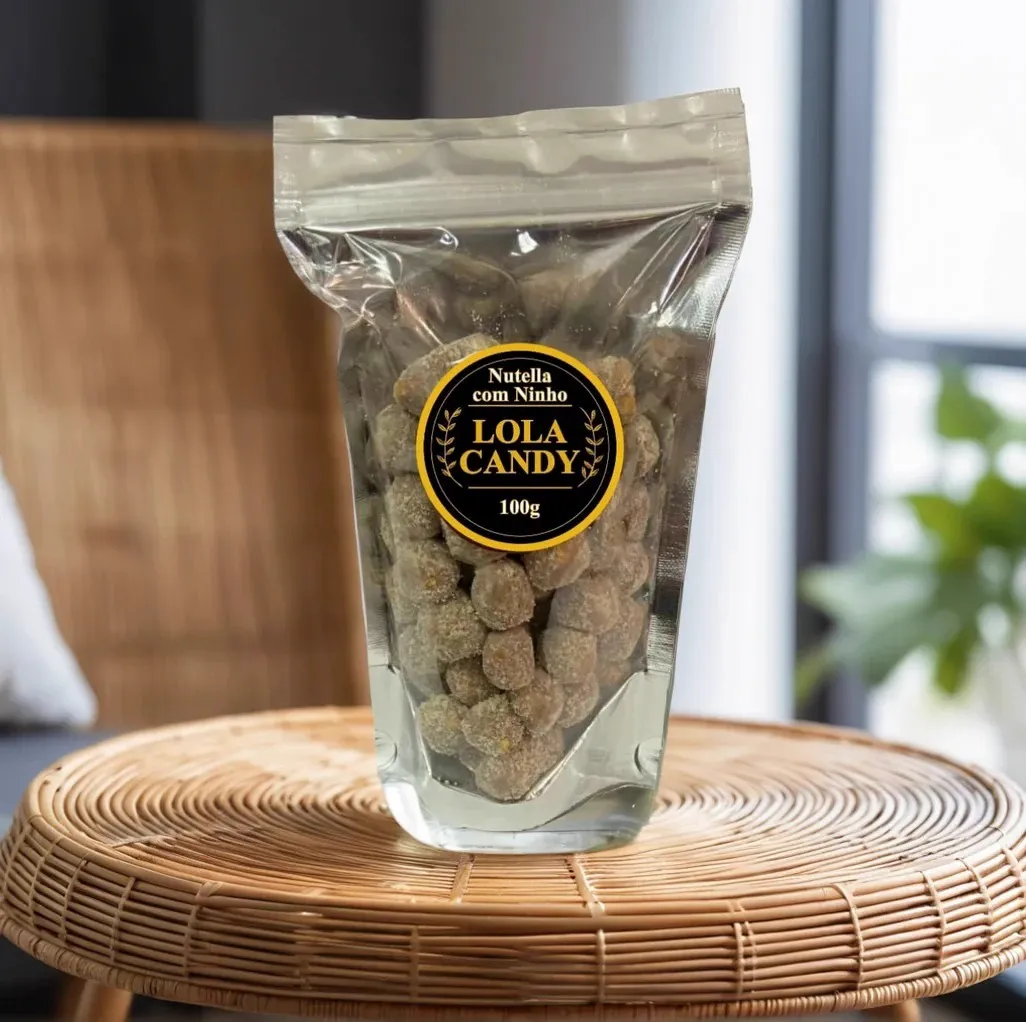 Pipoca gourmet Nutella com Ninho da Lola Candy Gourmet