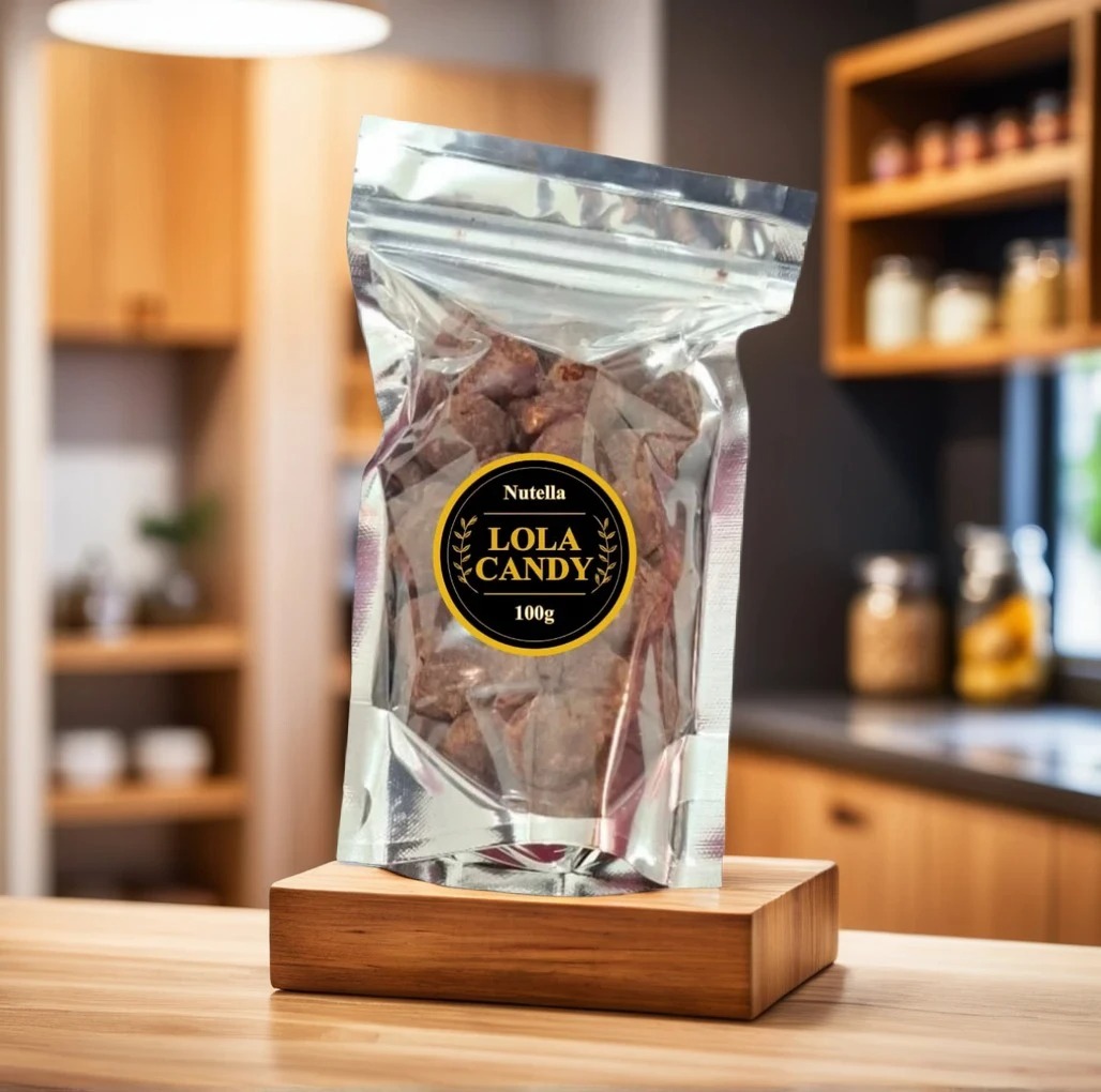 Pipoca gourmet Nutella da Lola Candy Gourmet